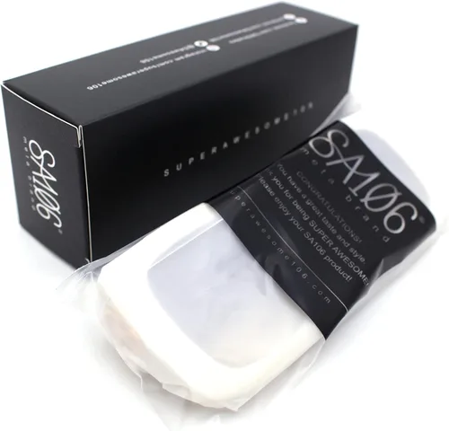 Vista 5 de SA106 Gafas de sol de diseño rectangular de plástico grueso para mujer