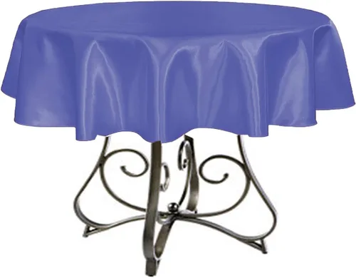 Vista 13 de Mantel redondo satinado de 36 pulgadas (azul Acqua)
