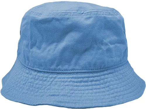 Vista 5 de Glory Max Sombrero de cubo unisex de color sólido 100% algodón, sombrero de ala pequeña, plegable, para viajes, verano, playa