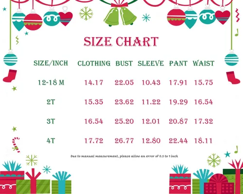Vista 7 de Kewlent Disfraz de elfo de Papá Noel para niños pequeños