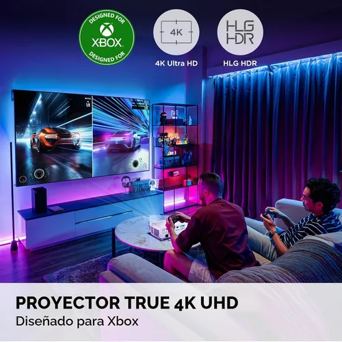 Vista 2 de ViewSonic Proyector PX701-4K UHD, 3200 lúmenes, 240Hz HDR, Auto Keystone
