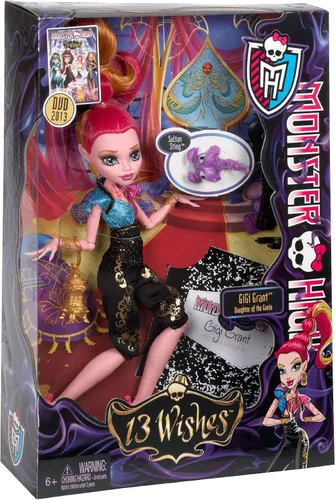 Vista 8 de Monster High Muñeca Gigi Grant de 13 deseos