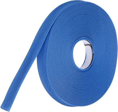 Vista 193 de MECCANIXITY Cinta al bies de doble pliegue de 1 pulgada, cinta al bies de poliéster continua a granel para coser, costura, acolchado, dobladillo