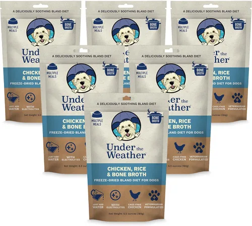 Vista 27 de Under the Weather Bland Diet para perros Fácil de digerir para perros enfermos Siempre esté listo Contiene electrolitos – Carnes naturales