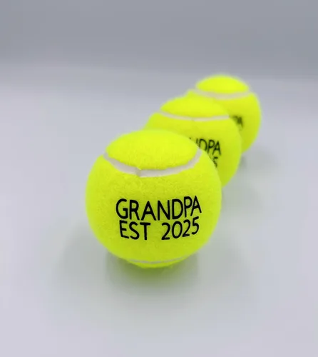 Vista 5 de Pelota de tenis personalizada para amante del tenis o regalo