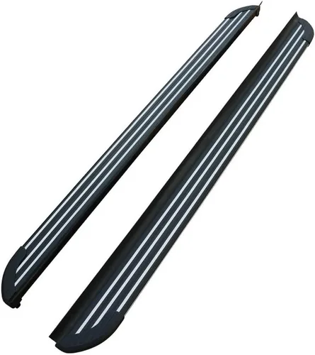 Vista 2 de 2 estribos de aluminio para estribos laterales, barras Nerf protectores de pedales laterales para Nissan Pathfinder 2022 2023