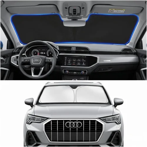Vista 86 de Parasol para parabrisas para BMW X1 E84 2016-2024 2025, accesorios – Cubierta de parasol para parabrisas de ventana delantera, ajuste personalizado