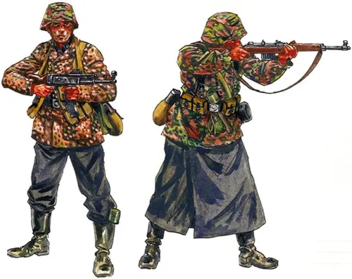 Vista 3 de ITALERI 556068 1/72 Segunda Guerra Mundial SS alemán ITAS6068