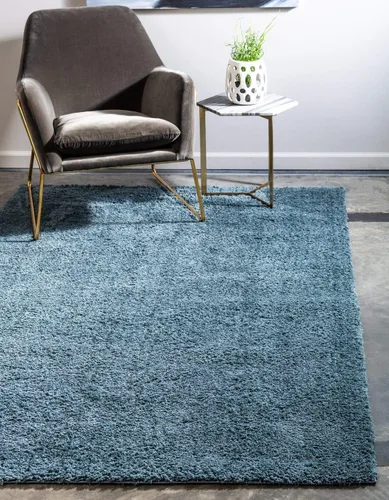 Vista 30 de Unique Loom Studio Colección Solid Shag - Alfombra Urbana Moderna Super Suave y de Felpa