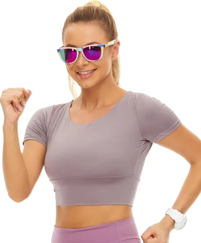 Vista 5 de EPHIU Lentes de sol polarizados para hombres y mujeres, lentes de espejo unisex para correr, senderismo, ciclismo, sin rebote, sin deslizamiento