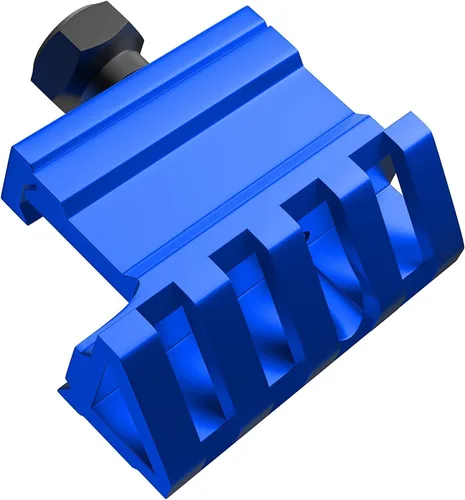 Vista 14 de 45 grados Offset Mount 4 ranuras Picatinny Weaver Rail Mounts para linterna láser mira óptica (MT45)