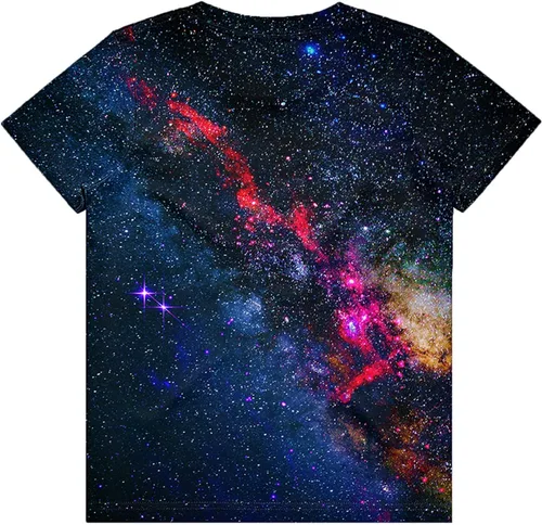 Vista 2 de Neemanndy Camisetas de manga corta con estampado 3D para adolescentes y niñas de 6 a 16 años