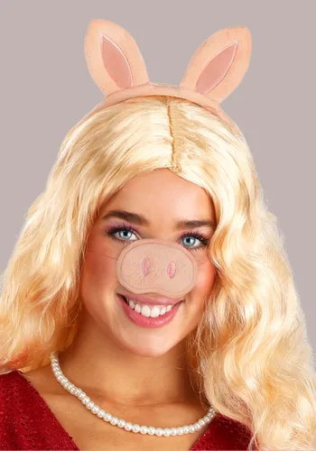 Vista 5 de Disfraz Deluxe de Miss Piggy para Mujer Multicolor