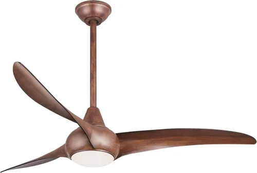 Vista 7 de Minka Aire F844-CL Ventilador de techo Light Wave LED de 52 pulgadas con luz y control remoto, carbón