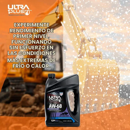 Vista 6 de ULTRA 1PLUS AW ISO 68 Aceite hidráulico - 1 galón