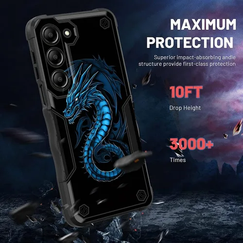 Vista 432 de Funda para Galaxy A14 5G, [Doble Capa][Protección contra Caídas de Grado Militar de 10 Pies] [Antideslizante] Funda Resistente a Prueba de Golpes