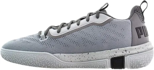 Vista 4 de PUMA Tenis de baloncesto bajos Legacy para hombre, color gris