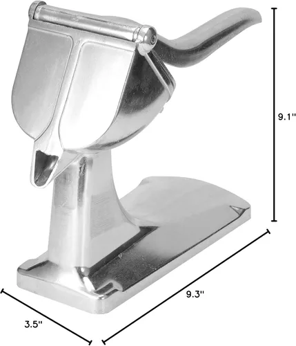 Vista 10 de Exprimidor manual de frutas de acero inoxidable, mini exprimidor de limón multifunción exprimidor manual de cítricos, herramienta extractora