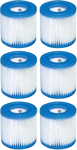 Vista 5 de Intex Juego de piscina sobre el suelo con marco de metal para 4 personas con tapón de drenaje, bomba de filtro y 6 cartuchos de filtro de repuesto