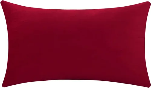 Vista 34 de mixeoo Comfy - Juego de 2 fundas de almohada decorativas de terciopelo grueso sólido y grueso, súper suaves, decoración del hogar para sofá, sala