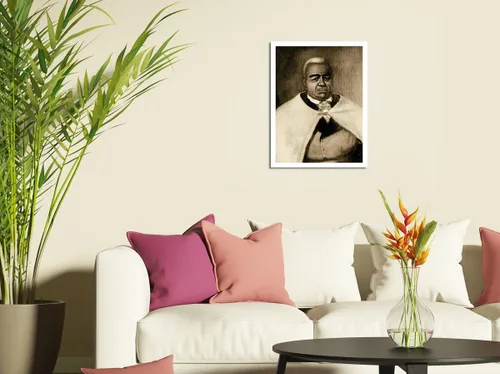 Vista 3 de Kamehameha I (Kamehameha the Great) - Portrait of the Hawaiian King (1758-1819) - Vintage Engraved Illustration - Master Art Print (Unframed) 6in x