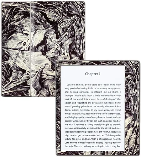 Vista 11 de MightySkins Skin compatible con Amazon Kindle Oasis 7" (9ª generación) – Naturaleza alterada Cubierta protectora de vinilo duradera y única