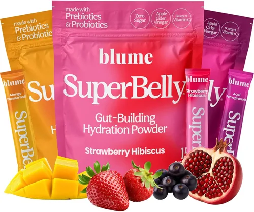 Vista 11 de Blume SuperBelly - Paquete variado de salud intestinal + polvo