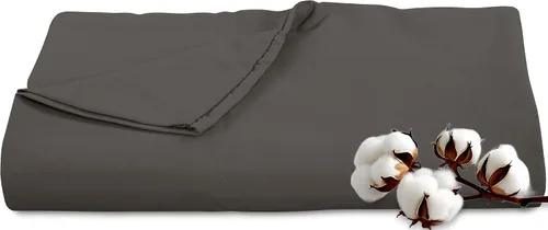 Vista 29 de Royale Linens Sábana encimera de 300 hilos de 100 % algodón peinado de fibras largas, súper suave, sábana encimera de tamaño individual se vende por