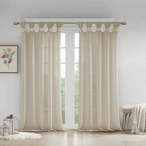Vista 13 de Madison Park - Cortina drapeada para dormitorio o para sala de estar