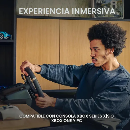 Vista 3 de Volante para juegos de carrera Logitech G920 (941–000121), Negro