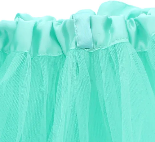 Vista 4 de Baby Tutú de tul para bailarina, 5 capas (0-3 meses de edad).