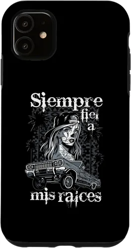 Vista 8 de iPhone 16 Chicana Style Lowrider Ropa Mujeres Mexicano-Americana Latina Case