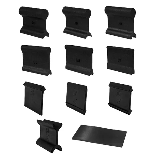 Vista 10 de POWERTEC 7-Piece PSA Sanding Block Kit, PE Foam (72560) Includes Assorted Profiles for Flat, Curved & Detailed Sanding, Compatible with PSA