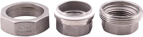 Vista 6 de Unión de accesorios de tubería fundida - 1" NPT hembra montaje acero inoxidable 304, clase 150