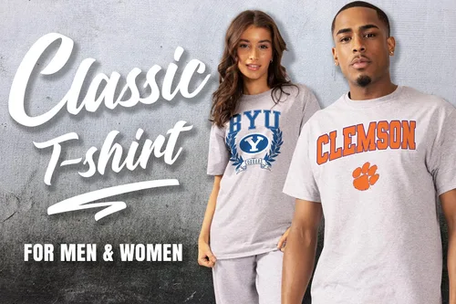 Vista 58 de LOGOVISION Official Collegiate One Color Distressed Logo Short Sleeve for Men & Women T Shirt Collection 3