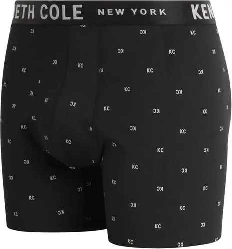 Vista 5 de Kenneth Cole Ropa interior para hombre Calzoncillos tipo bóxer de microfibra con bolsa Paquete de 3 calzoncillos tipo bóxer de rendimiento