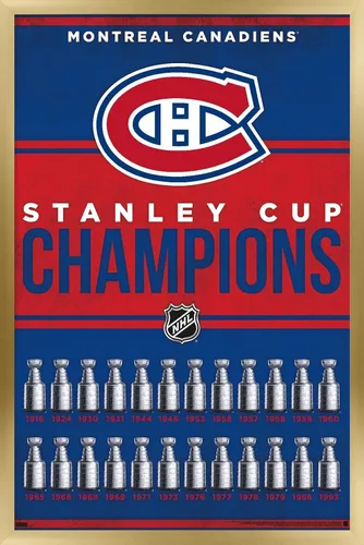 Vista 17 de Trends International Póster de pared de la NHL Montreal Canadiens - Champions 23