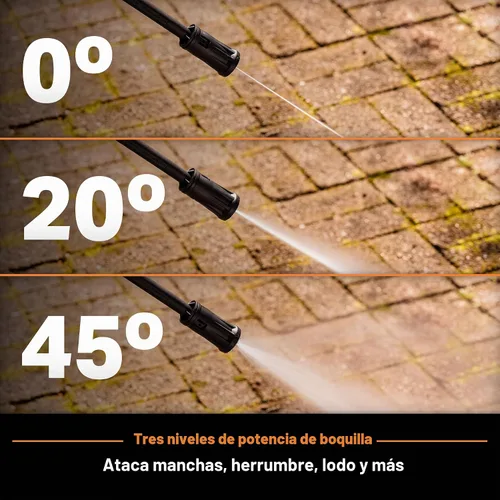 Vista 4 de LawnMaster LT306-1800C Lavadora a presión eléctrica de 13 amperios, 1.4 GPM, 2100 PSI máximo Certificada CSA con botella de espuma 13 amperios