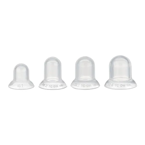 Vista 6 de Supple Cups para pezones planos, tímidos e invertidos (talla 1)