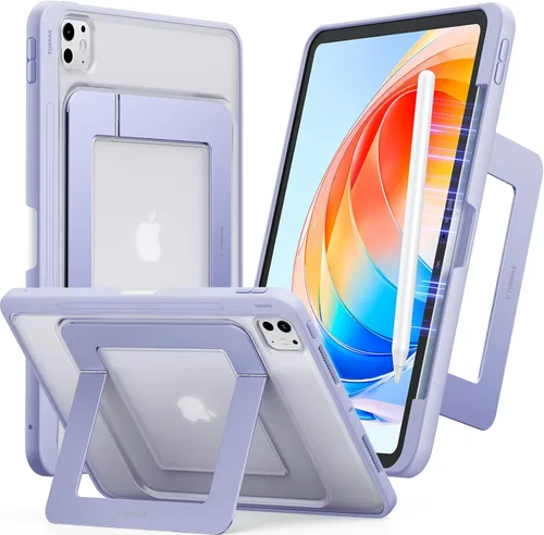 Vista 8 de TORRAS Funda para iPad Mini 7 A17 Pro, Funda para iPad Mini 6 con Soporte para Lápiz, Soporte Ultra Estable, Múltiples Ángulos de Visualización