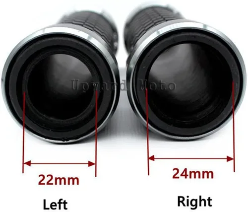 Vista 2 de Manillar de motocicleta para Yamaha YZ80 YZ85 YZ125/X YZ250/F/FX/X YZ426F YZ450F YZ450FX Accesorios para motocicletas Mango de manillar de mano