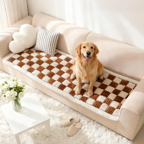 Vista 8 de Funda protectora de sofá para perros, fundas de sofá para perros, cojín de sofá para perros, lavable, alfombrilla para mascotas, fundas de sofá
