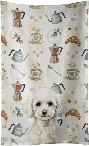 Vista 86 de Caroline's Treasures Afghan Hound - Toalla de cocina para barra de café, terciopelo frontal y lazo de algodón, lavable a máquina Sabueso afgano