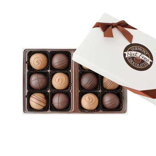 Vista 11 de Vermont Nut Free Chocolates Chocolates en caja (gran surtido) 12 piezas