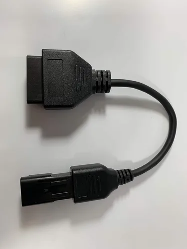 Vista 2 de Conector adaptador de diagnóstico de 4 pines a OBD2 para Ducati Panigale