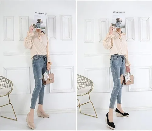 Vista 8 de Zapatos de tacón alto para mujer, zapatos de vestir de oficina con punta cerrada, zapatos de vestir de punta redonda, zapatos de vestir para novia