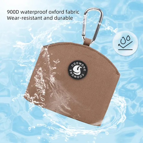 Vista 4 de Bolsa de golosinas para perros con cierre magnético, bolsa de entrenamiento para perros pequeños, tamaño de bolsillo, bolsa de golosinas para perros