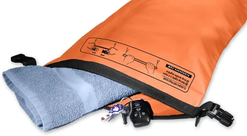 Vista 3 de EcoGear FX Bolsa seca impermeable resistente serie Voyager – Bolsa de compresión duradera – Kayak, rafting, canotaje, senderismo, pesca y camping