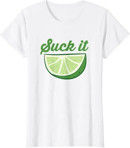 Vista 23 de Funny Lime Suck It Cinco De Mayo Citrus Sour Lime Camiseta, Blanco, S