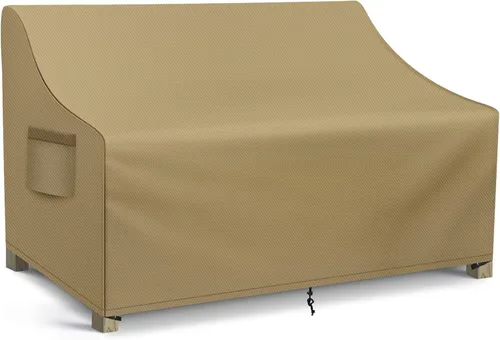 Vista 7 de WLEAFJ Funda impermeable para sofá de patio, funda de sofá biplaza para exteriores, funda resistente para sofá al aire libre, fundas grandes
